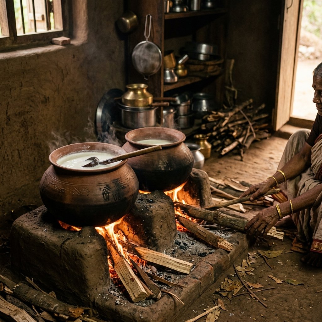 Curd in Earthen Pots