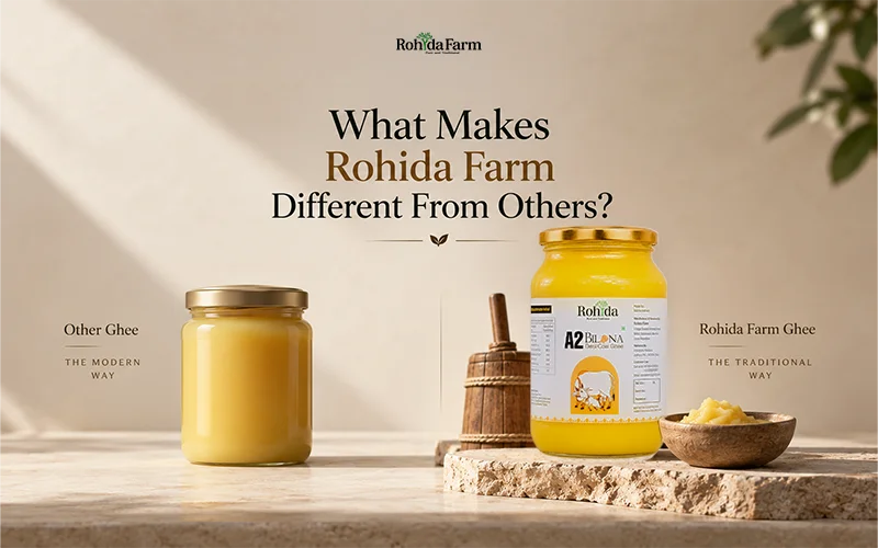 A2 Desi Cow Bilona Ghee - 350ml