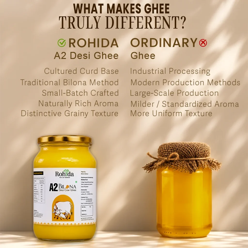 A2 Desi Cow Bilona Ghee - 2L